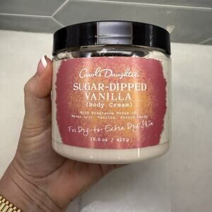 Discontinued Carols Daughter Sugar Dipped Vanilla Body Cream 15 oz New Gift